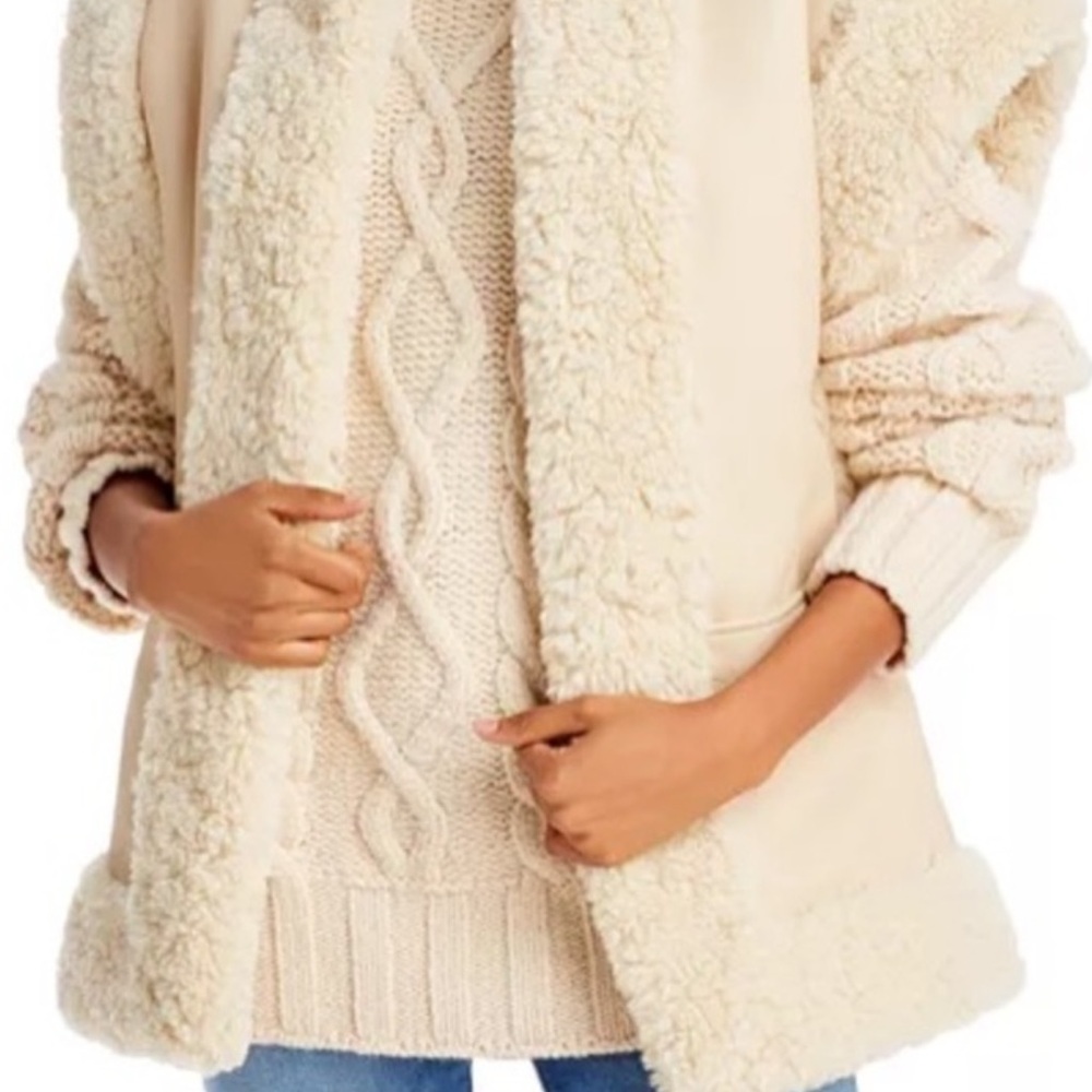 A.L.C. Cream Sutton Vest XL